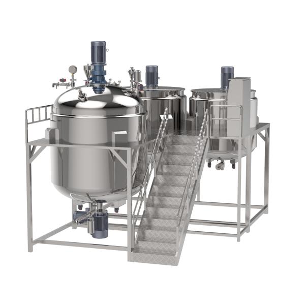 Buy cheap Electric Stainless Steel Mayonnaise Mixing Machine PLC Controlled from wholesalers
