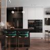 Buy cheap Smart Kitchen Fitted Kitchen Integrated Flat Pack Lacquer Kitchen Cabinets from wholesalers
