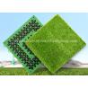 Buy cheap Polypropylene Yarn Interlocking Fake Synthetic Grass Decor 30*30cm 50*50cm from wholesalers