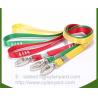 Buy cheap Nylon badge holder lanyards factory China, wholesale print nylon id badge ribbons from wholesalers
