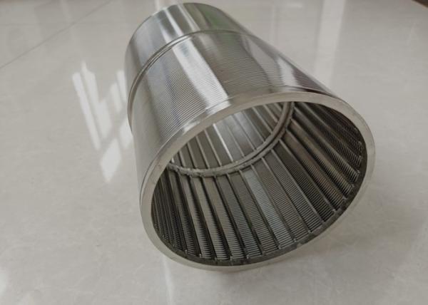 Buy cheap Stainless Steel V Wire Non Clogging Surface Johnson Screen Pipe from wholesalers