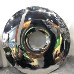 Mirror Metal Wall Art Sculpture Stainless Steel Circular Home Decoration