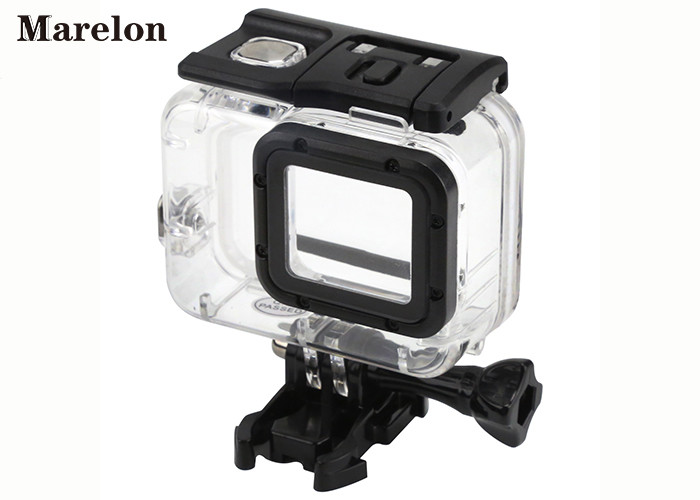 Action Camera Accessories / Gopro Hero 5 Waterproof Case High Transparent Material