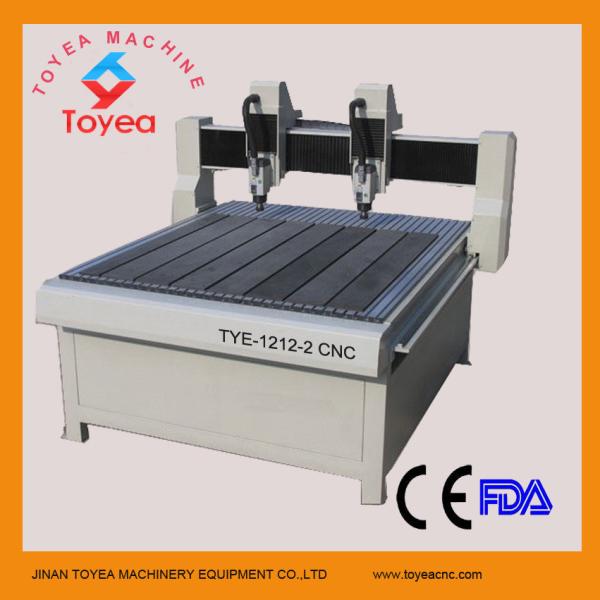 Buy cheap Two heads Advertising CNC Router machine TYE-1212-2 from wholesalers