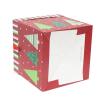Buy cheap Luxury Cardboard Square Christmas Ornament Packaging Boxes Custom Logo Printing from wholesalers