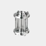 Sanitary Stainless Steel 304/316 Pipe Fittings Tri Clamp Straight Tubular Sight