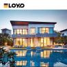 Buy cheap Aluminium Accordion Glass Folding Patio Doors Trifold Collapsible Fire Rated from wholesalers