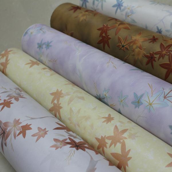 Buy cheap Anti Flame Matte Embossed Self Adhesive PVC Wallpaper Textured Anti Fouling from wholesalers