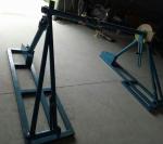 Detachable Type Drum Brakes Spiral Rise Machinery Wire Rope Reel Support