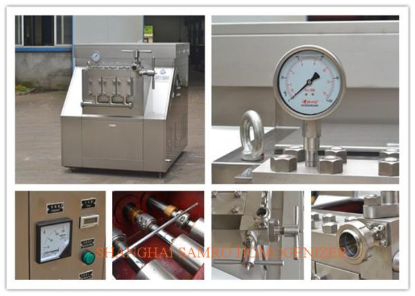 Buy cheap Food High Efficiency 2 Stage Homogenizer For Plate Milk Pasteurizer from wholesalers