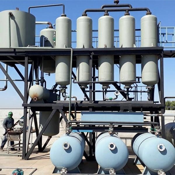 Buy cheap Q245R Boiler Steel Waste Oil Purifier Recycling to Diesel Oil Distillation Machine from wholesalers