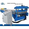 Buy cheap Metal Steel Roof Panel Roll Forming Machine Blue PLC Control from wholesalers
