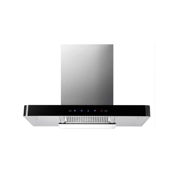 Buy cheap 60cm T Shape Chimney Hood Cooker Extractor Touch Switch from wholesalers