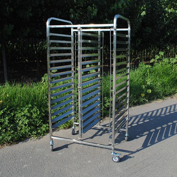 Heavy Duty Stainless Steel Bakery Cooling Rack Trolley Cooling Pan Car With