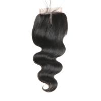 Buy cheap 18 Inch Real Human Hair Lace Closure , Virgin Human Hair Lace Front Wigs product