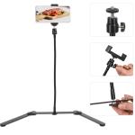 440mm Rotatable Ball Head Overhead Phone Mount for Online Video Live Streaming