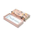 Logo Design Jewelry Custom Paper Packaging Box Display Pull Out Necklace