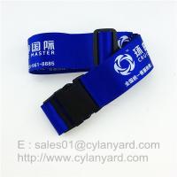 Buy cheap Polyester Luggage Belt straps, Suitcase Belt With Plastic Buckle And Adjustable product