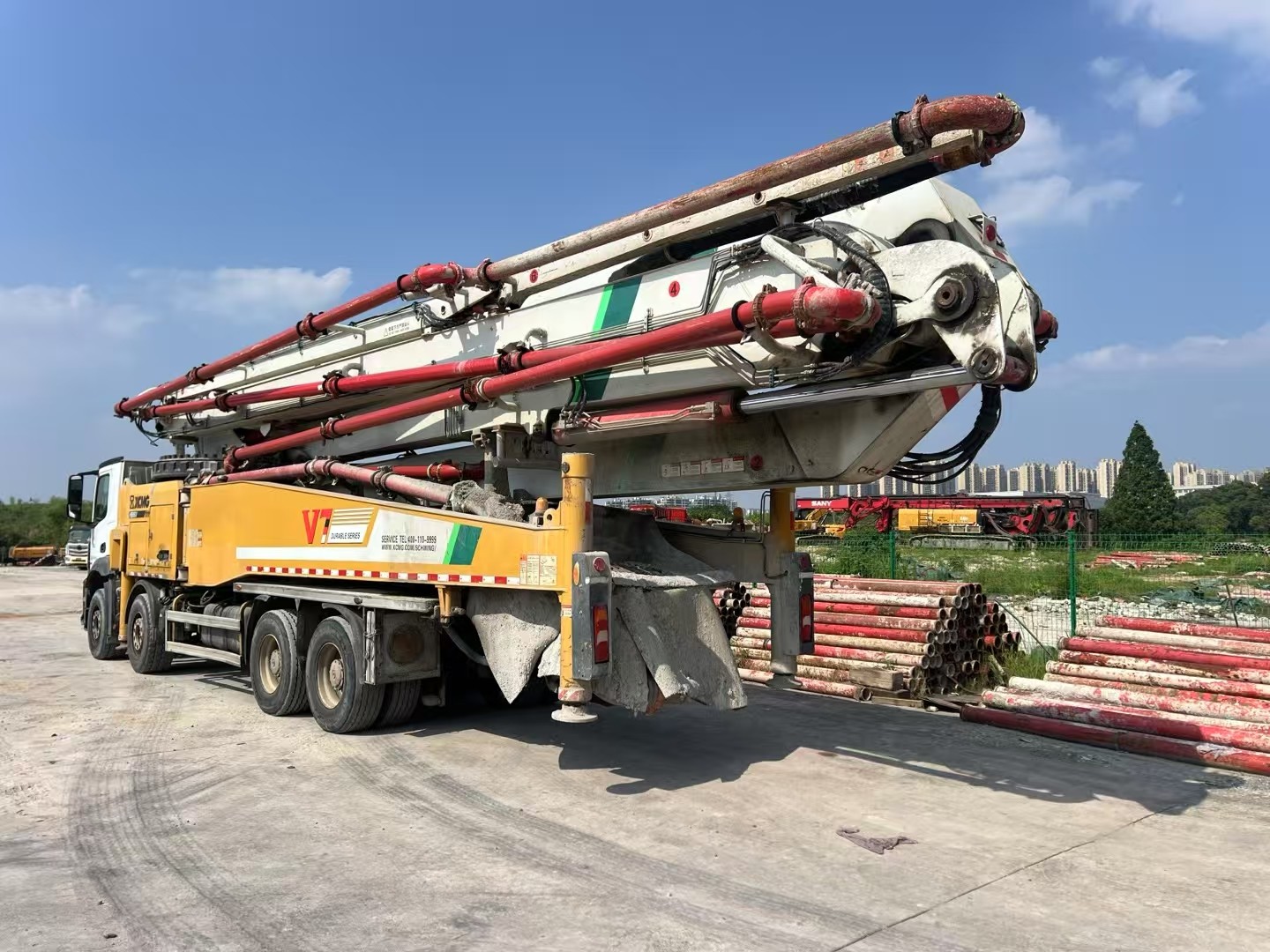 2021 XCMG 62m Trustworthy Concrete Pump Truck - Your Efficient Construction Partner