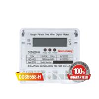 Buy cheap Iec62056 Standard DDS5558 1Phase 2 Wire kwh electric meter digital product