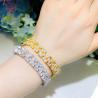 Buy cheap Fashion Tennis Bracelets For Women Ladies Wedding Rainbow Bangle Colorful Zircon Charm Bracelet Hand Chain Jewelry from wholesalers