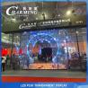 Buy cheap Aluminum Alloy 16 Bit Transparent LED Display , SMD2020 LED See Through Screen from wholesalers