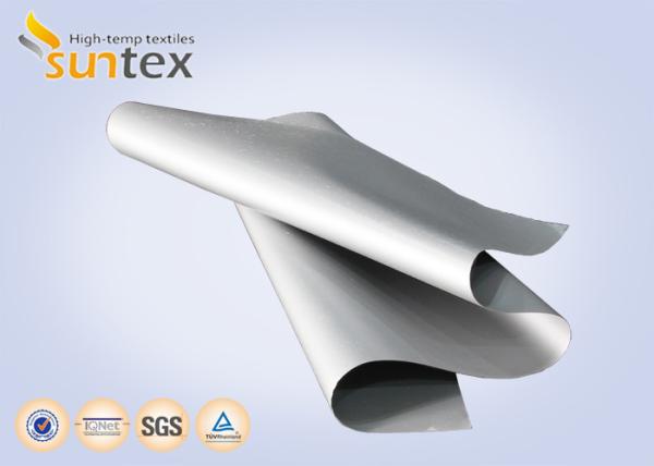 Grey Silicone Coated Fiberglass Fabric For Welding Blanket And Curtains