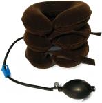 Soft neck supporter inflatable neck collar cervical half flannel