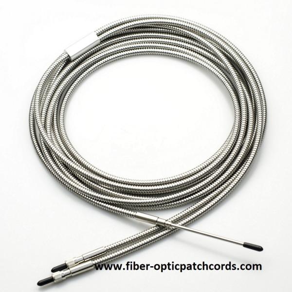 Buy cheap Y shape 1×2 SMA905 Stainless Steel Laser Optical Network Cable Acrylate Coating from wholesalers