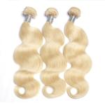 Malaysian Hair Human Hair Extensions Remy Hair Weaving 613 Blonde Bundles
