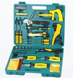 Buy cheap 45 pcs telecom tool set ,with multimeter,soldering iron ,solder wire ,pliers from wholesalers