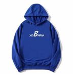 Red Blue Hoodie Skateboard Clothing Loose Street Style For Men Women
