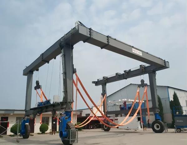 Buy cheap High Lifting Height 20 Meters Yacht Lifting Crane Rugged Construction from wholesalers
