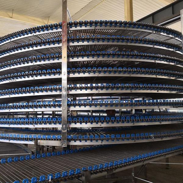 Buy cheap Bottle Conveyor Bread Cooling Tower Food Industry Spiral Conveyor from wholesalers
