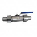 304 stainless steel loose wide welded ball valve Q21F-16P stainless steel wide