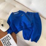 Children'S Outfit Sets Kids Solid Color Casual Suit Boys Sports Sets
