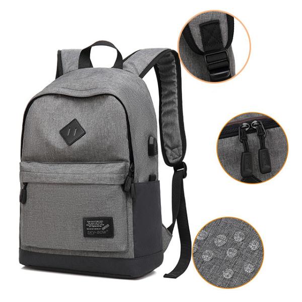 Buy cheap Anti Theft Student School Backpack 18.5L Lightweight Laptop Rucksack from wholesalers