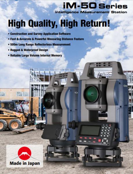 Buy cheap Sokkia IM52 Reflectorless 500m Total Station Japan Topcon Brand from wholesalers