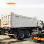 Left Steering Sinotruk Howo 6x4 Dump Truck Used 375hp 10 Wheels 20CBM Tipper