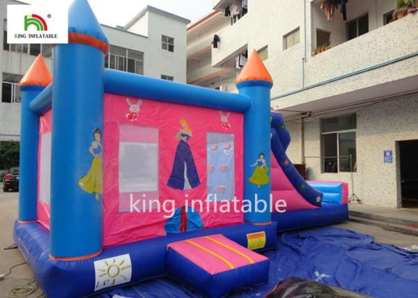 Buy cheap Princess School Inflatable Jumping Castle For Girls Outdoor Activity Oxford from wholesalers
