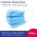 BFE 95 3 Ply Filters People FDA Earloop Surgical Face Mask OEM