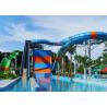 Buy cheap Four Person Huge Water Slide Corrosion Resistance Benzene Type Gel Coat Surface from wholesalers
