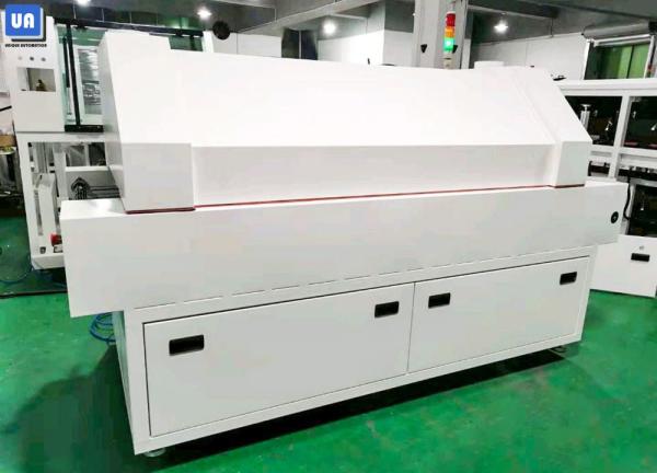 Buy cheap 300mm Mesh SMT Reflow Oven PLC PID Lead Free 5 Heating Zones 4KW For Dip Line from wholesalers