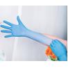 Buy cheap 4 Mil Disposable Examination Nitrile Gloves Powder Free For Laboratory from wholesalers