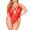 Buy cheap Lingerie Plus Size Women Deep V Backless Bodysuit Erotic One Piece Set Women'S Plus Size Sexy Lingeries from wholesalers