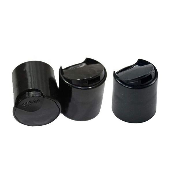 Buy cheap Black Flip Top 42*35 MM 0.15ml/T Cosmetic Bottle Cap from wholesalers