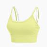 Buy cheap Oem Factory Manufacturer Custom Logo Ladies Sports Bras Yellow Pink Leisure Womens Workout Vest from wholesalers
