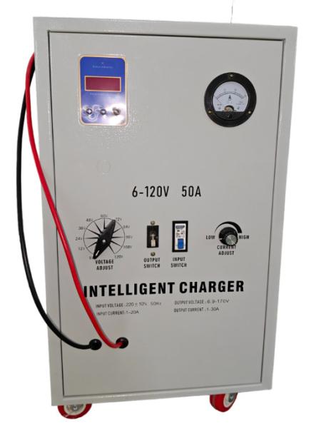Buy cheap Customized Multifunctional Industrial Low Frequency Charger 6-120V 1-300A For Forklifts Golf Carts from wholesalers