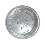 Custom Fast Food Aluminum Foil Food Container Disposable Round Baking Tray Foil