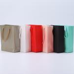 Off White Elegant Soft Faux Leather Jewelry Storage Box Package Custom Color